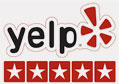 5 star review on Yelp divorce, paternity, domestic violence, and family law clients